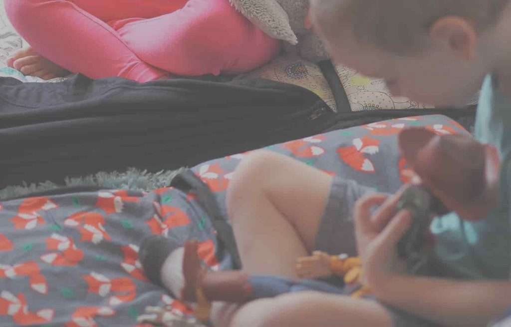  Young Children on Kozy Koala’s Daycare Nap Mat 7